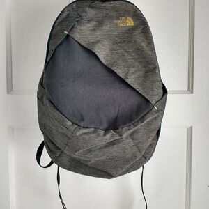 The North Face Black and Gray Backpack